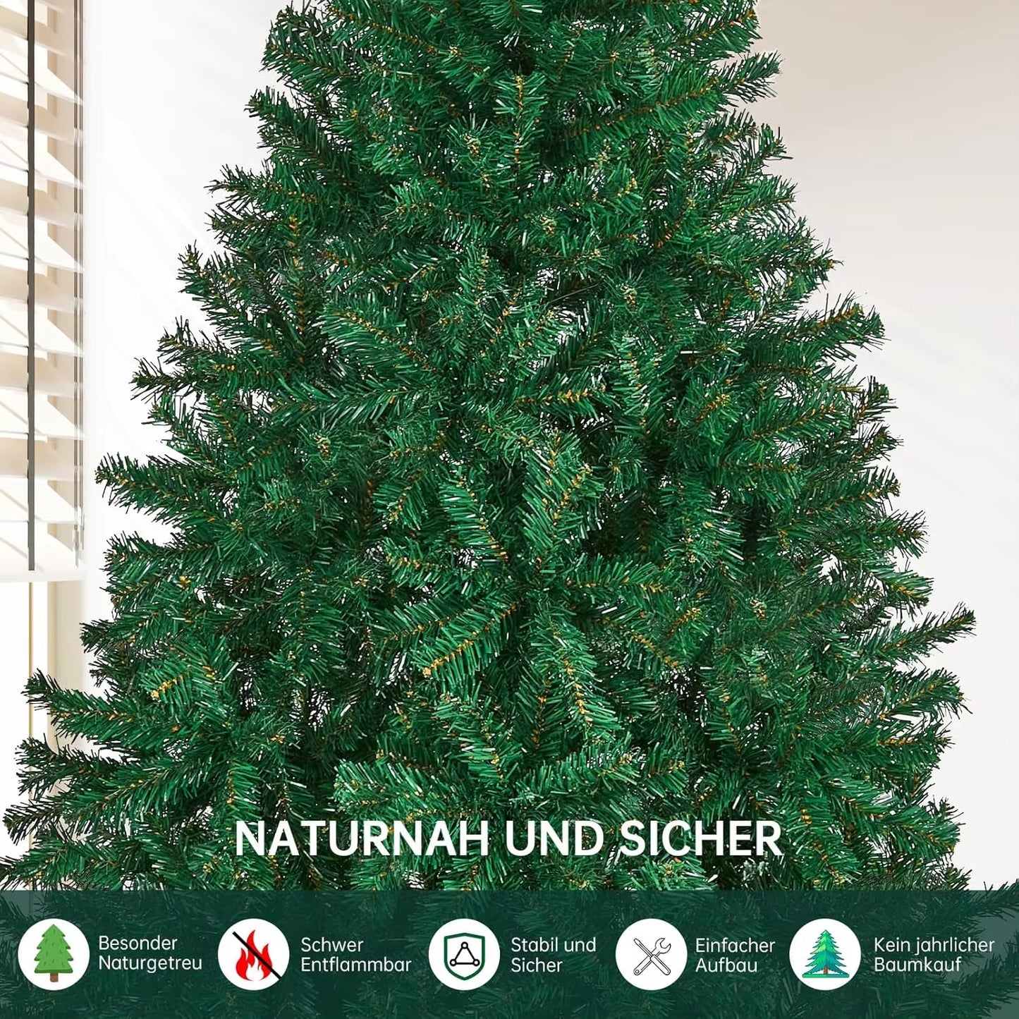 PVC Weihnachtsbaum-Immergrün und Schön