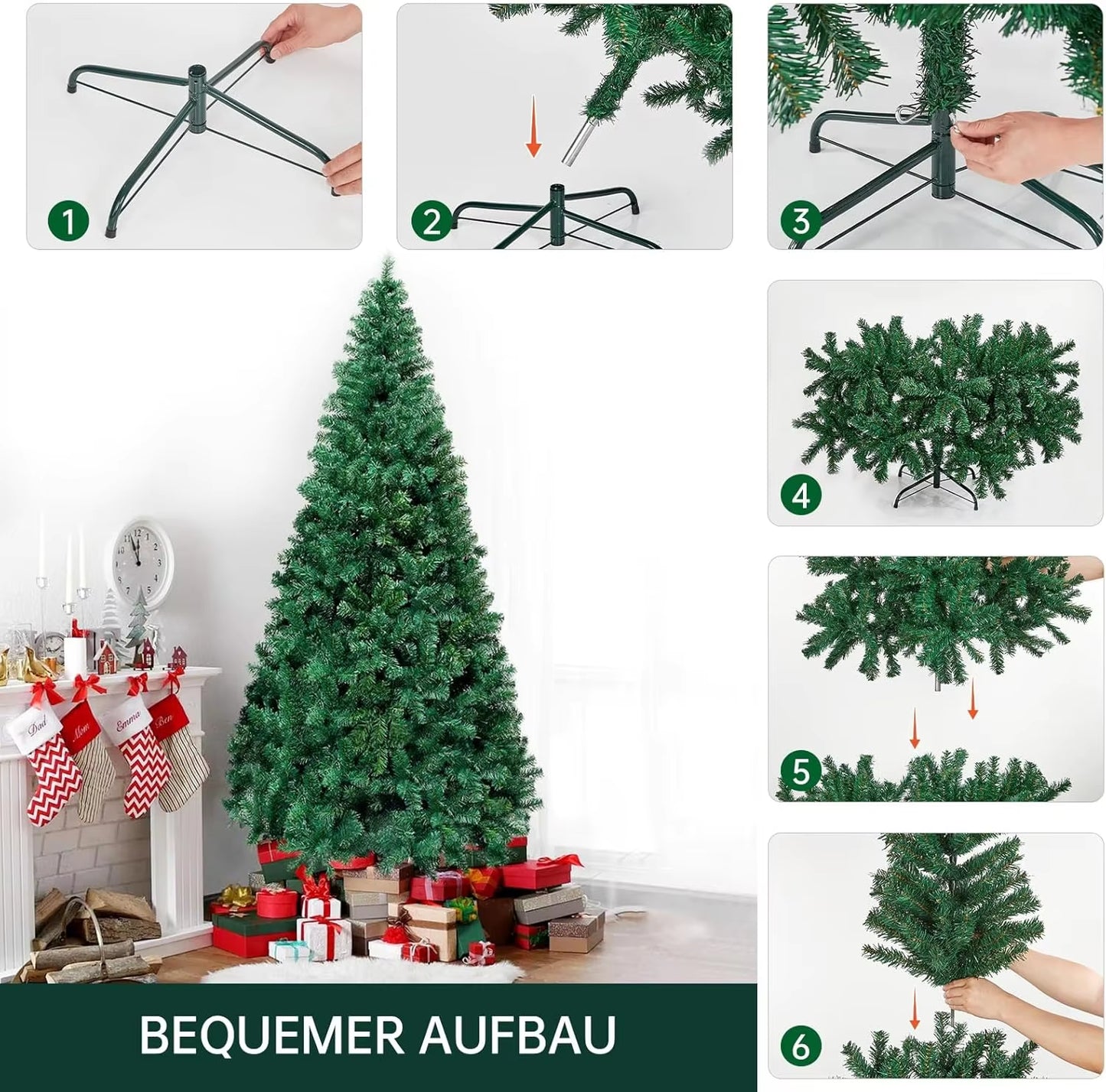 PVC Weihnachtsbaum-Immergrün und Schön